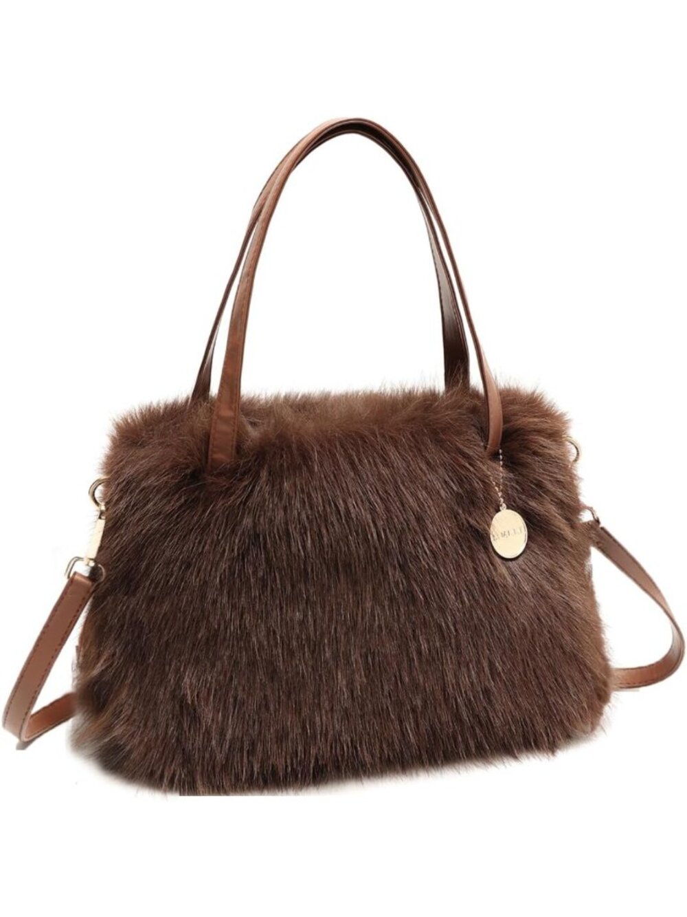 Cozy Faux Fur Crossbody Bag for Women | Stylish Winter Furry Purse